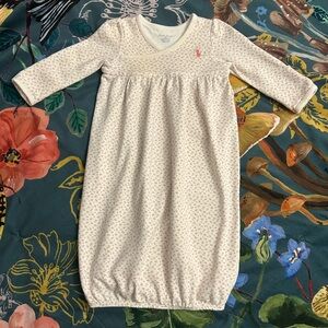 Ralph Lauren Floral Gown Size 3 Months